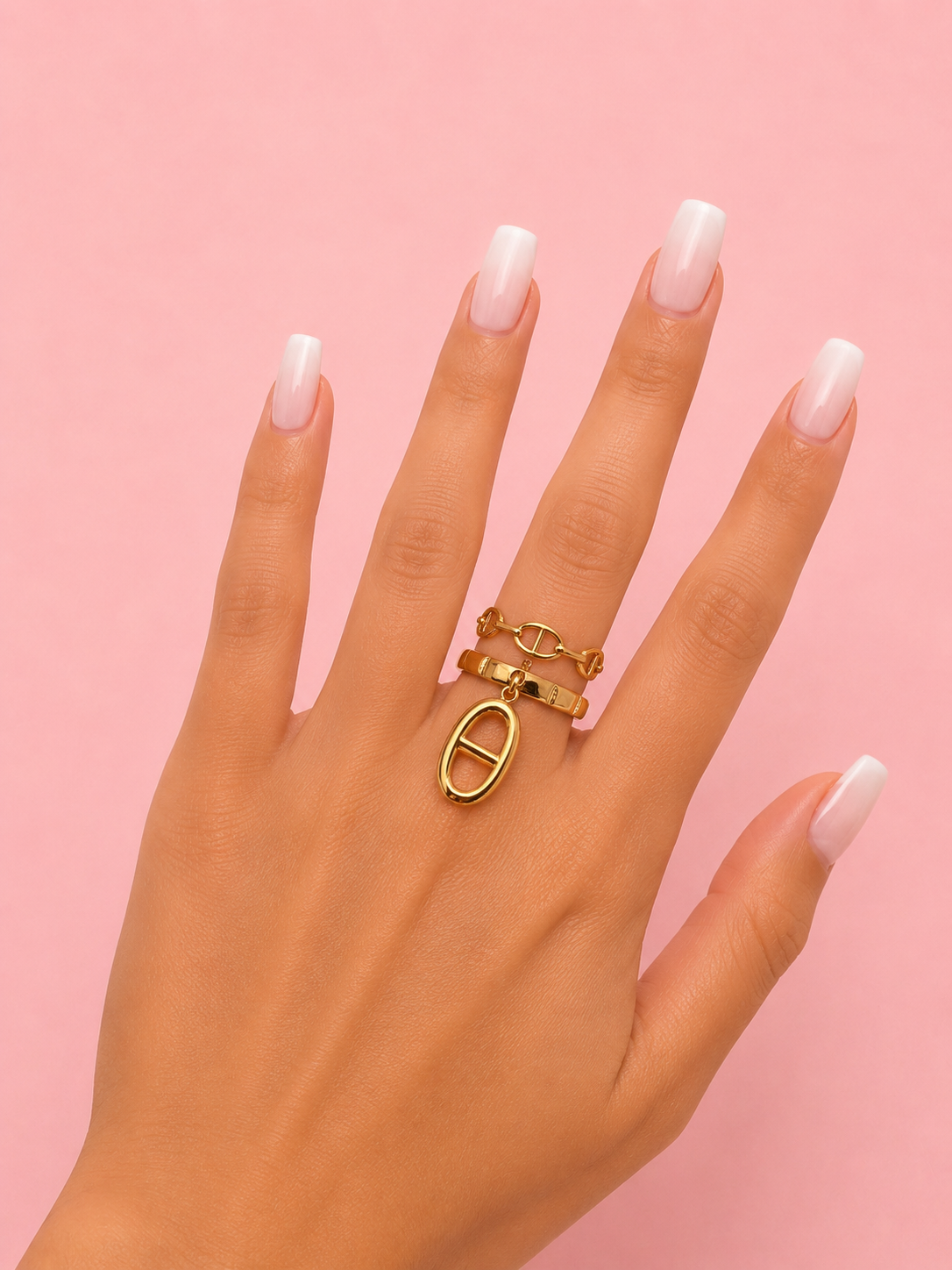 Bague breloque EVA